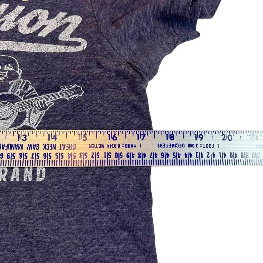 True Religion Buddha Graphic T Shirt Purple‎ Heather Short Sleeve Mens S/P